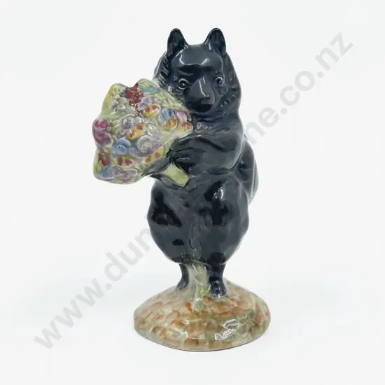 Beswick Beatrix Potter's Duchess with Flowers - Gold Back Stamp C1955 - 1975