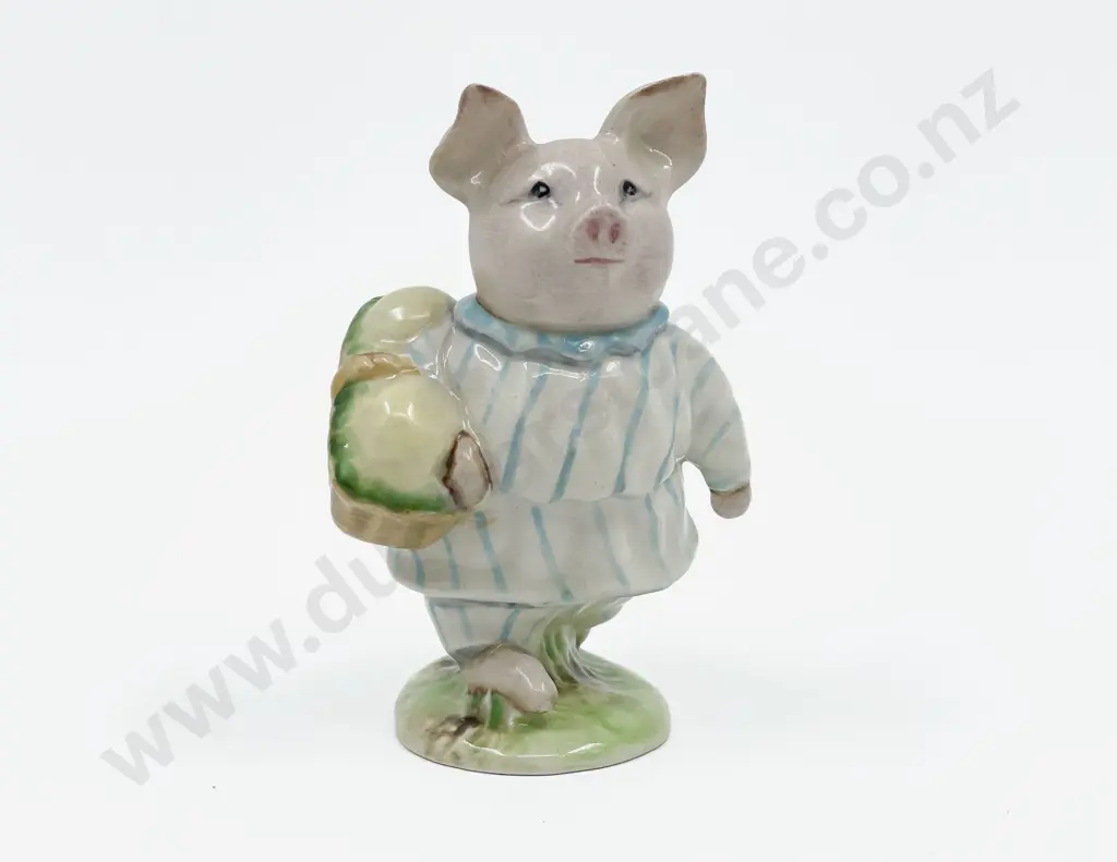 Beswick Beatrix Potter's Little Pig Robinson - Gold Back Stamp C1955 - 1975 Image 1++