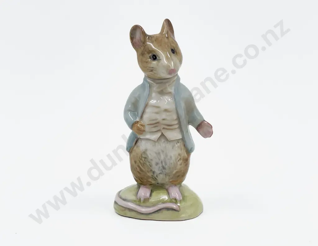 Beswick Beatrix Potter's Johnny Town Mouse - Gold Back Stamp C1955 - 1975 Image 1++