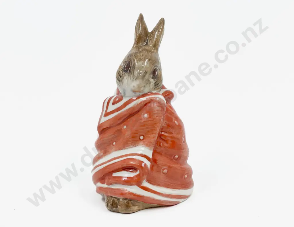 Beswick Beatrix Potter's Poorly Peter Rabbit - Brown Back Stamp C1976 Image 1++