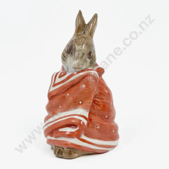 Beswick Beatrix Potter's Poorly Peter Rabbit - Brown Back Stamp C1976