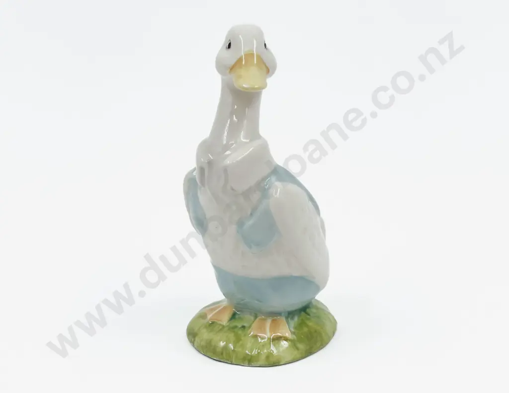 Royal Albert Beatrix Potter Mr Drake Puddle-Duck - Brown Back Stamp C1989 Image 1++