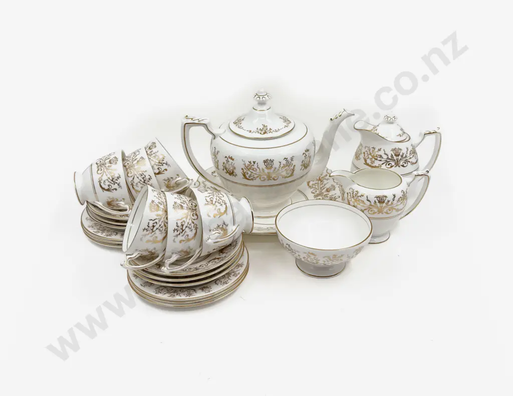 Coal Port Fancy China Tea Set Image 1++