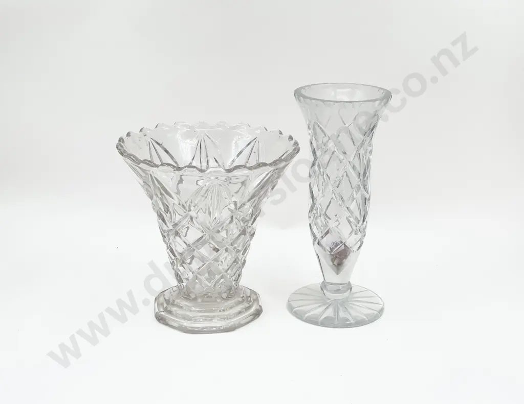 Two Glass Vases Image 1++