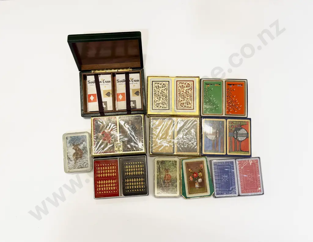 Box Qty of assorted Playing Cards Image 1++