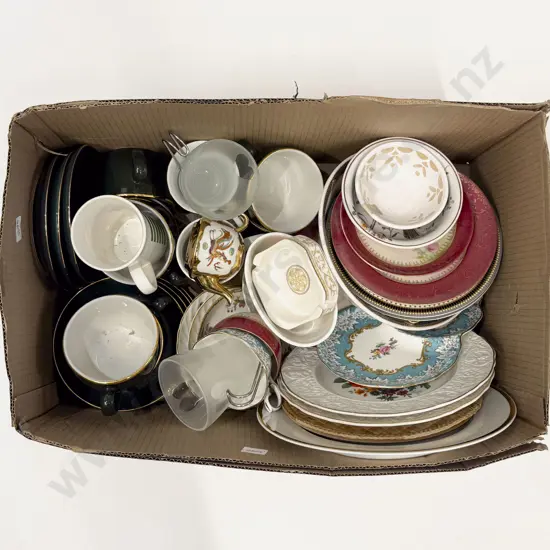 Box Quantity of Assorted China