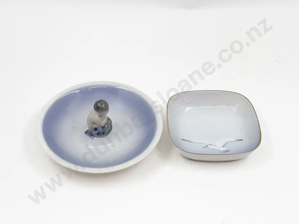 Royal Copenhagen Mermaid Figure Dish & Other Image 1++