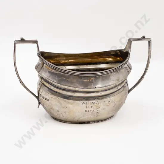 S/S Georgian Style Sugar Basin