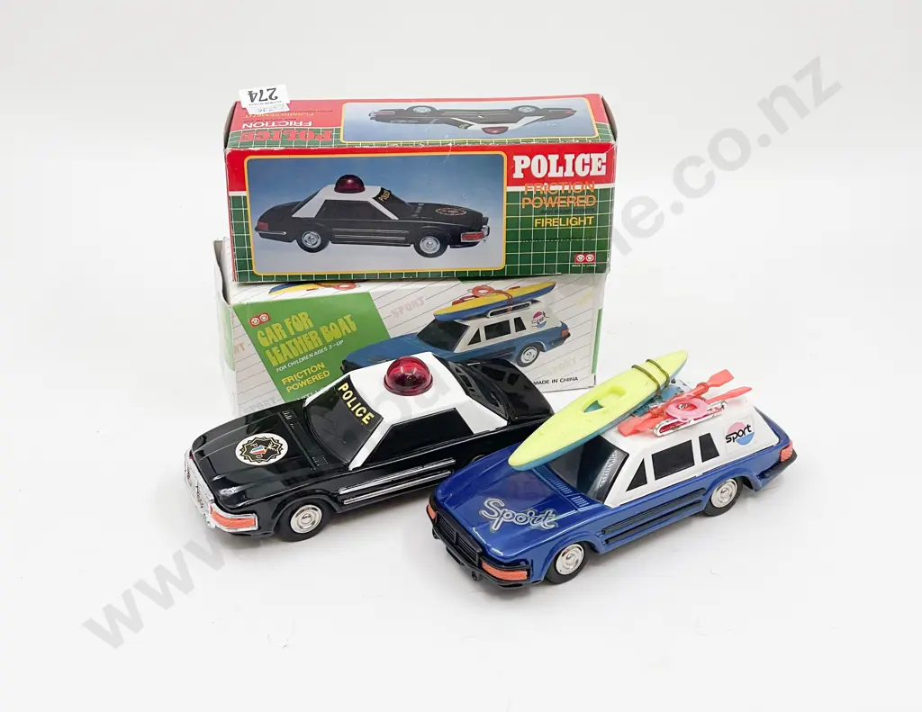 Two Boxed Model Cars Image 1++