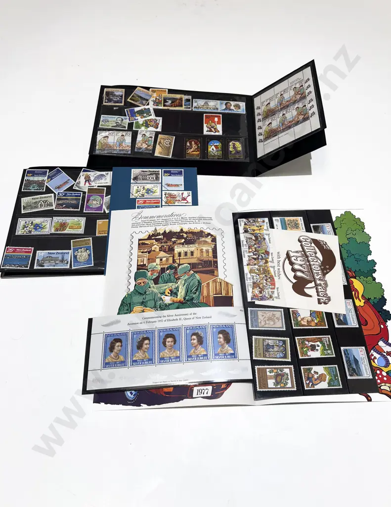 NZ 1970's 1980's Stamp Packs (13) Image 1++