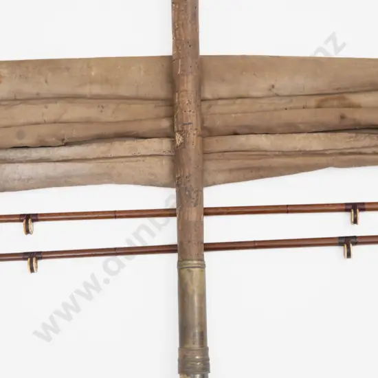 Antique Greenheart 3 Piece Salmon Rod by Hatton Bros Hereford