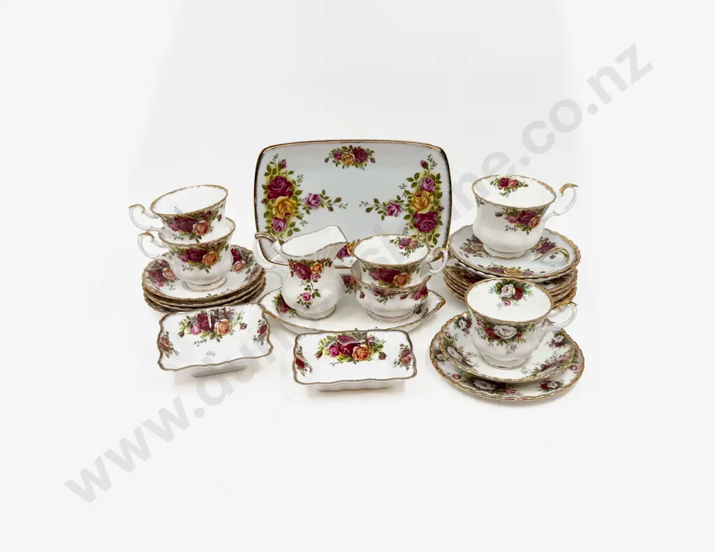 Part Royal Albert Teaset Image 1++