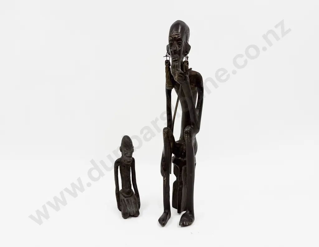 Two Bronze Touristware Figures Image 1++