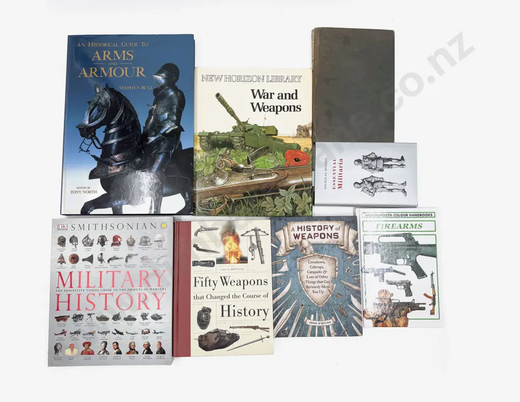 Quantity of Assorted Military Volumes Image 1++