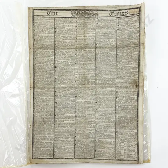 A Copy Of The Times For Saturday February 5 - 1820