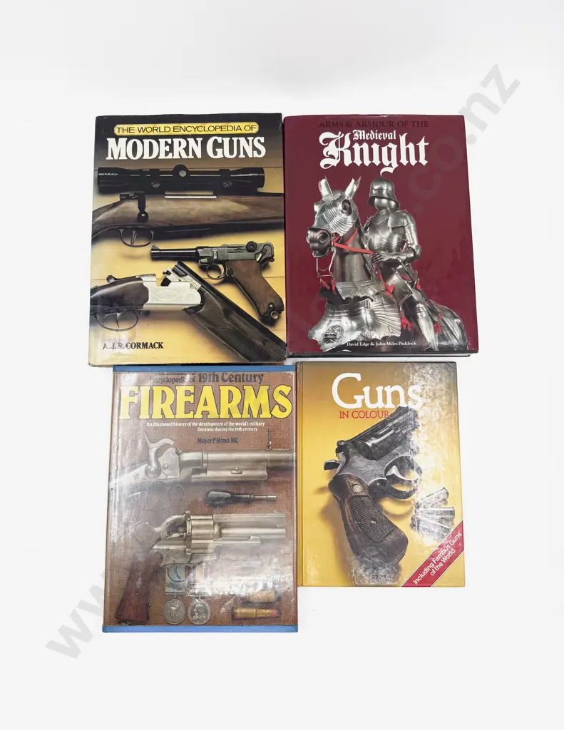 4 Large Volumes On Firearms & Armour Image 1++