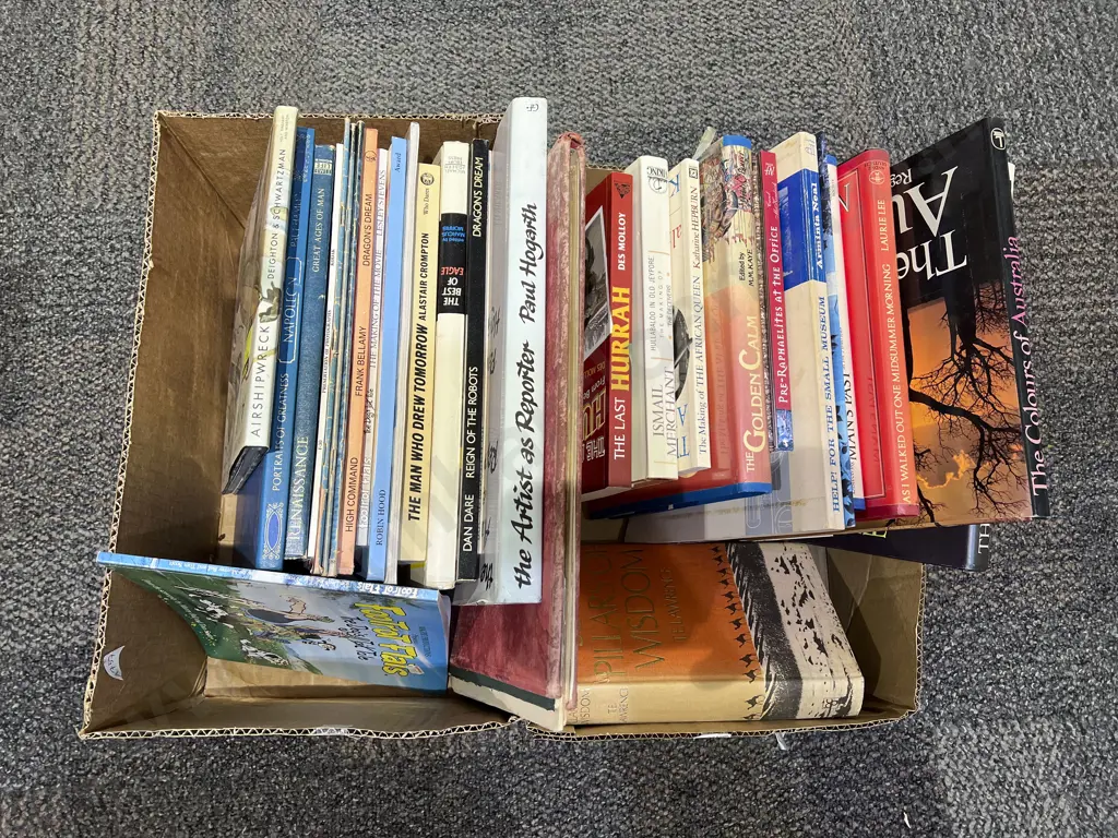 Two Boxes of Books Image 1++