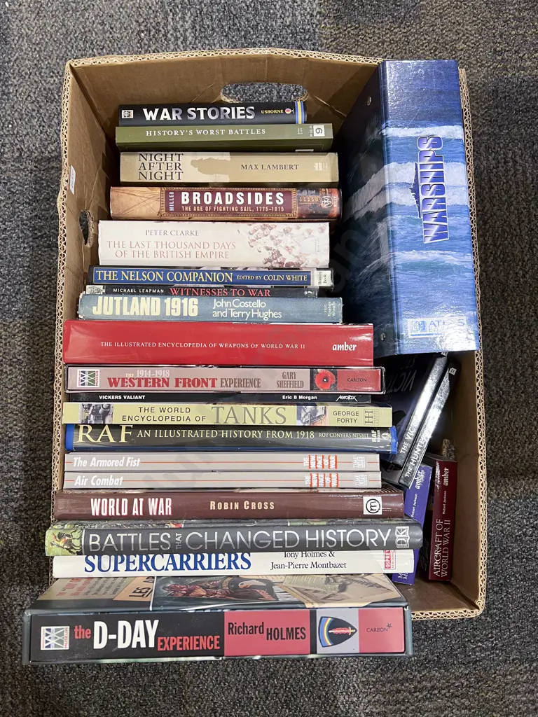 Boxed Quantity of Military Reference Volumes Image 1++