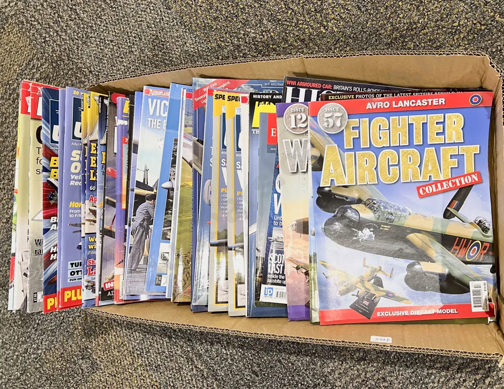 Boxed Quantity of Military Toy Magazines Image 1++