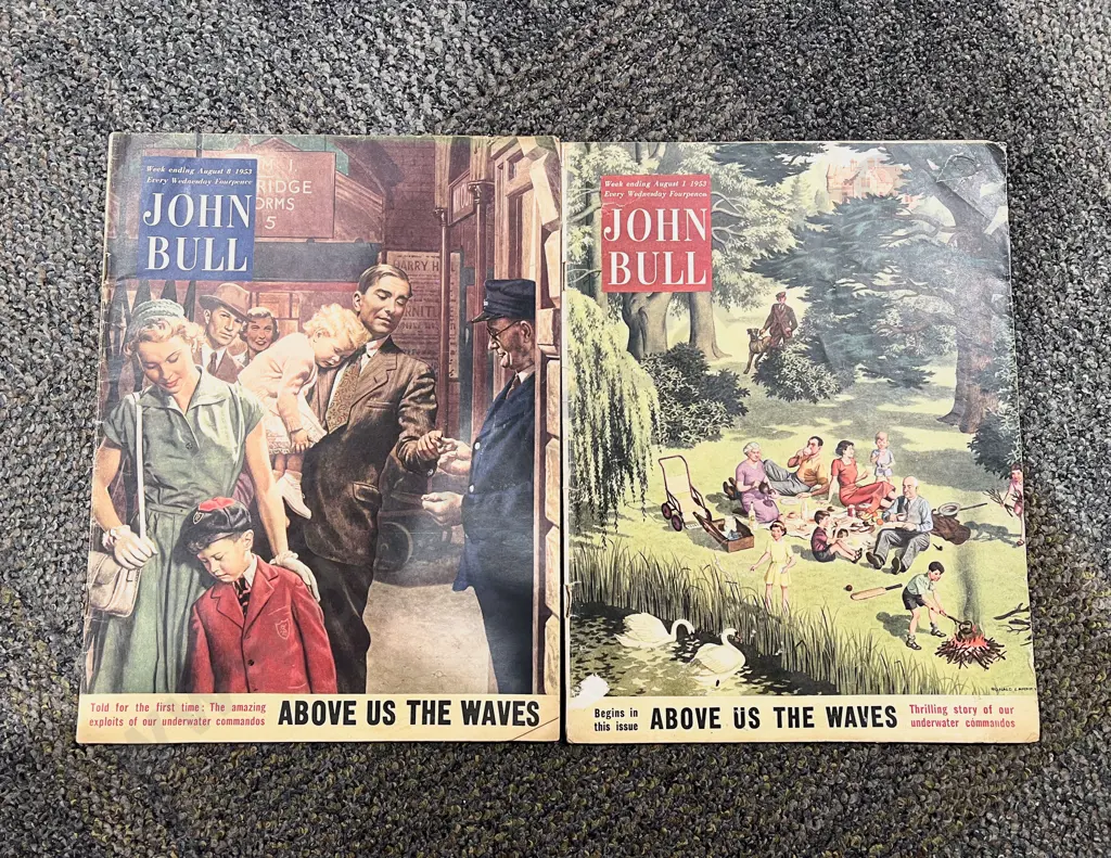 Two Vintage John Bull Magazines Image 1++
