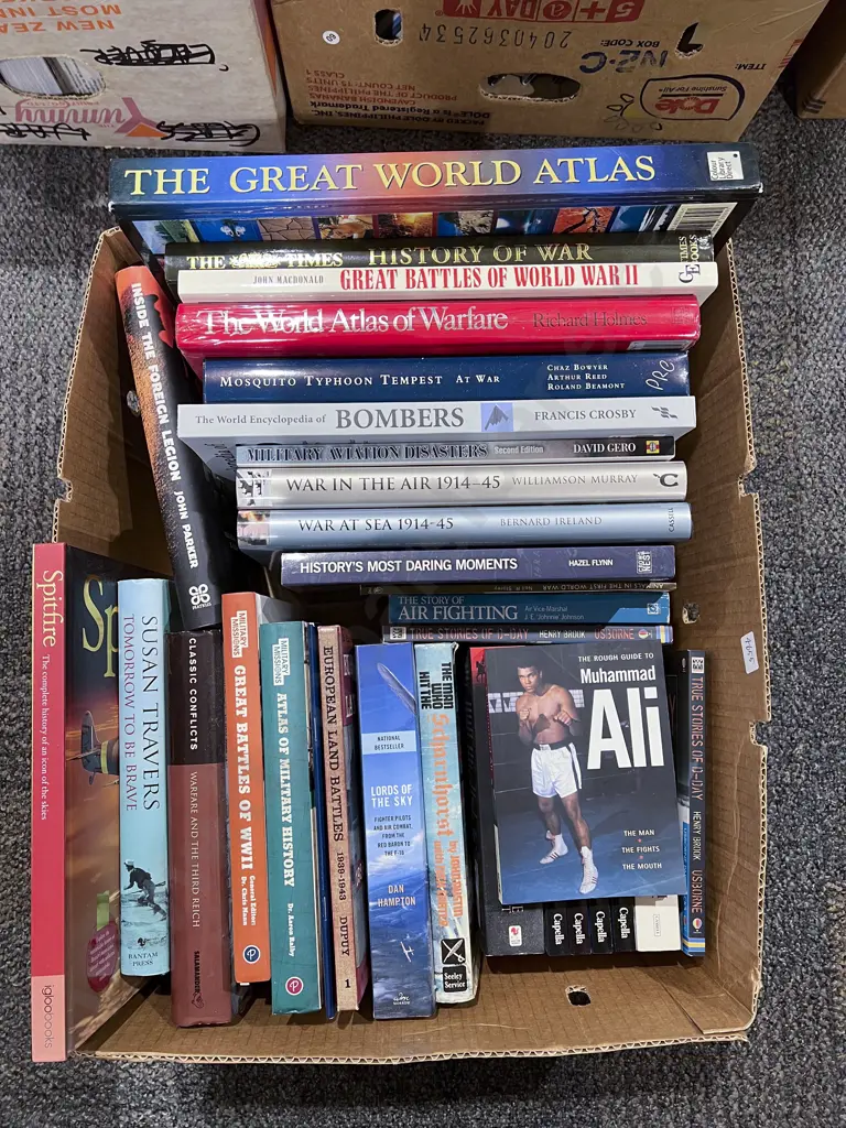 Boxed Quantity of Assorted History References Volumes Image 1++
