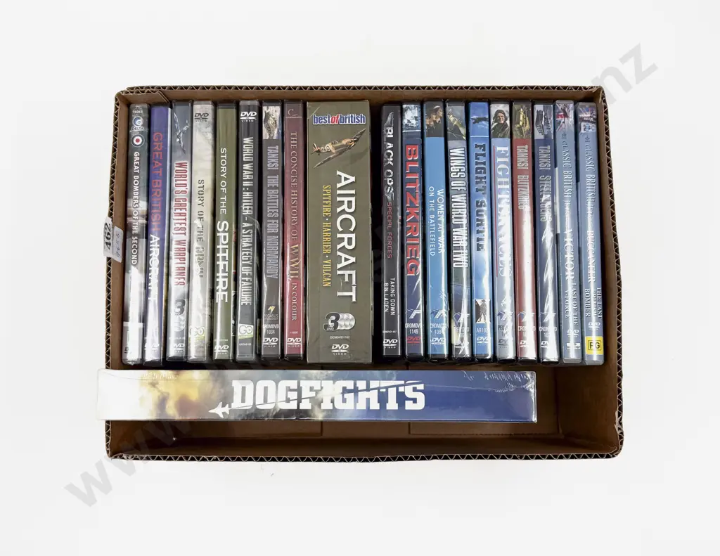 Boxed Quantity of DVDs Image 1++