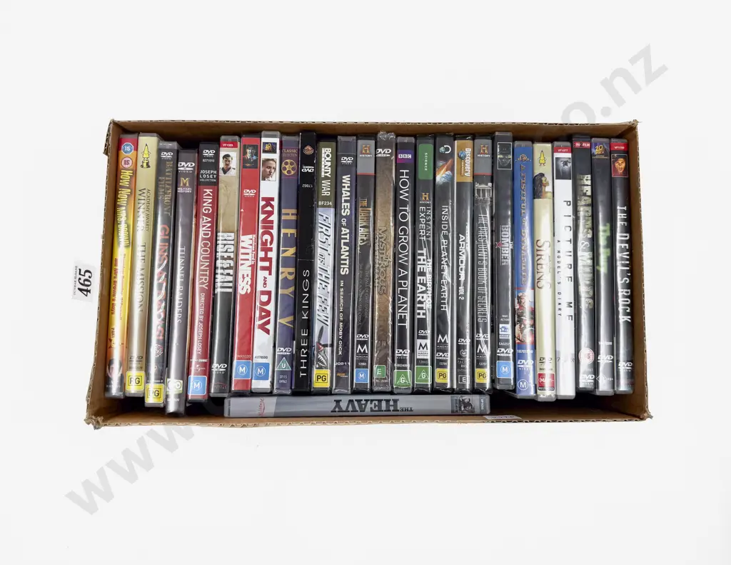 Boxed Quantity of DVDs Image 1++