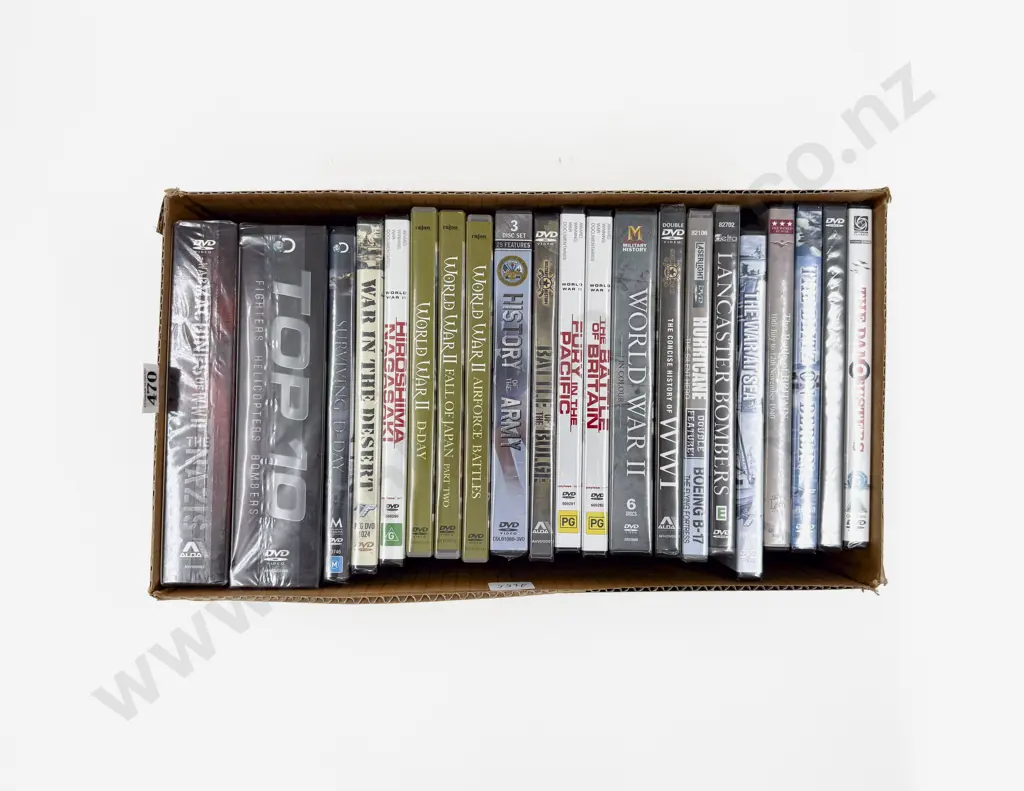 Boxed Quantity of DVDs Image 1++