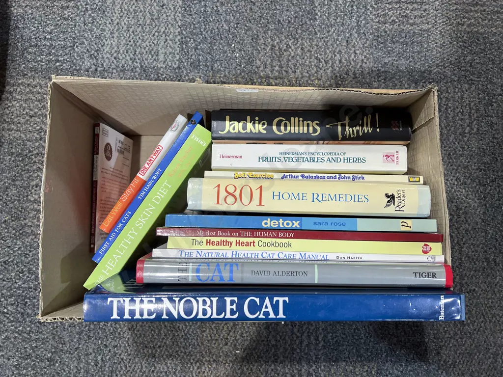 Boxed Quantity of Assorted Books Image 1++