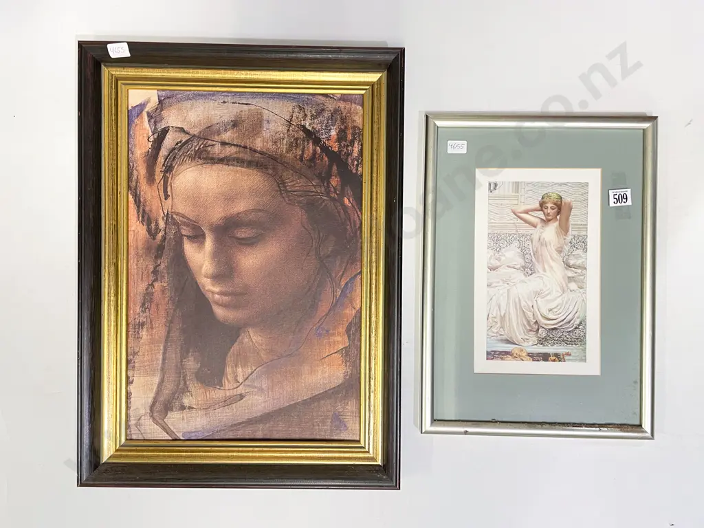 Two Assorted Framed Prints Image 1++