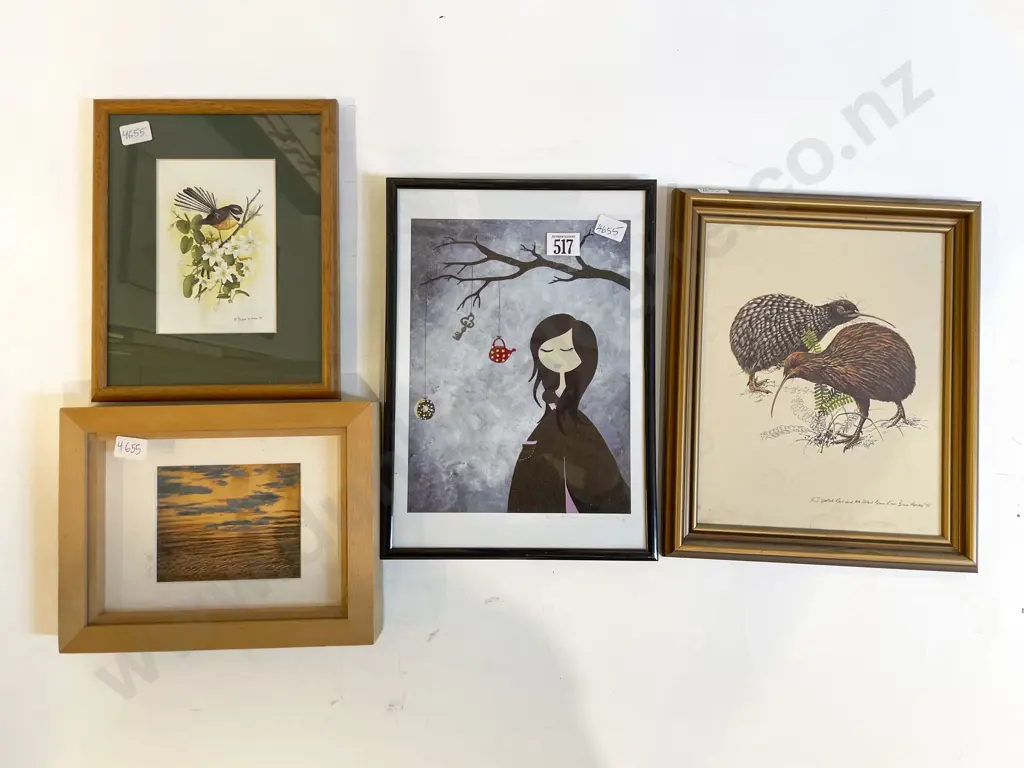 Four Assorted Prints Image 1++