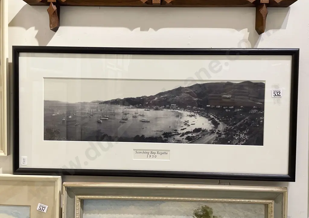 Unknown Photographer - "Scorching Bay Regatta" - Photograph Print Image 1++