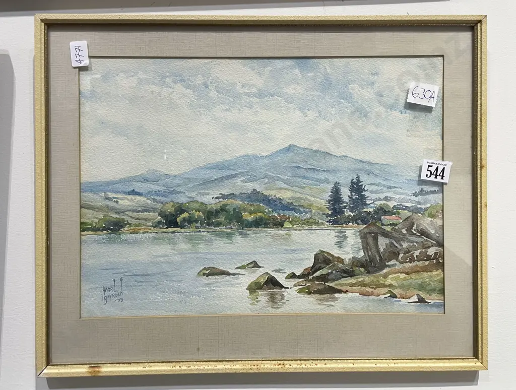 Herril Barden - "Untitled Landscape" - Watercolour Image 1++