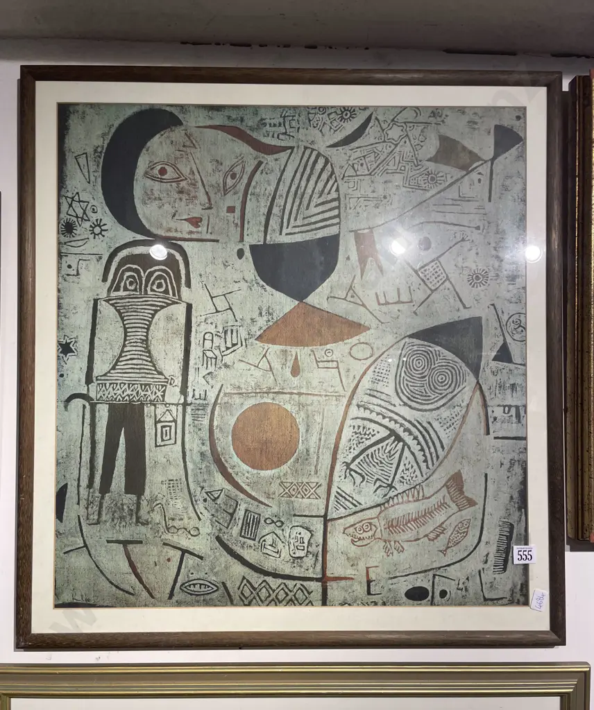 Paul Klee Reproduction Print Image 1++