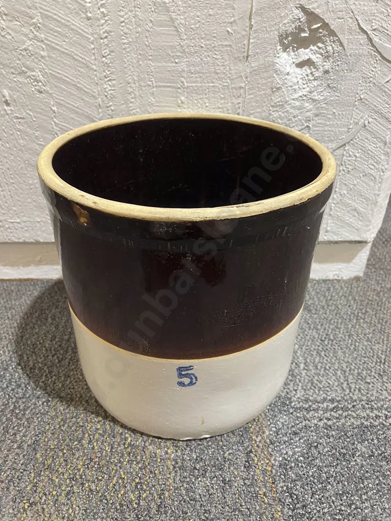 Two Tone Ceramic Planter Image 1++