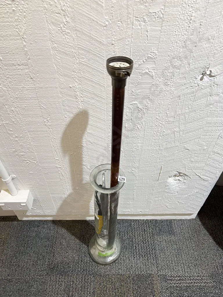 Glass Stand With Novelty Walking Stick and Two Shoe Horns Image 1++
