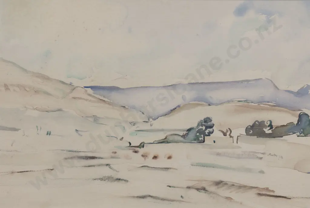Owen Merton (1887 - 1931) - Desert Landscape Image 1++