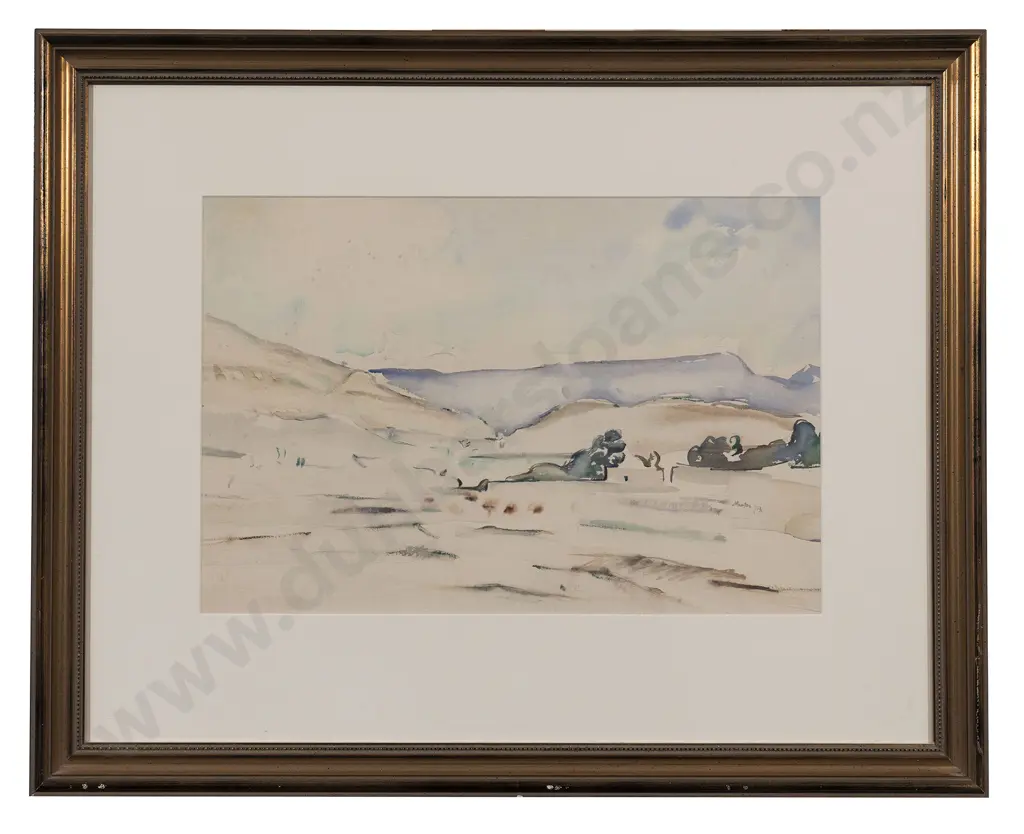Owen Merton (1887 - 1931) - Desert Landscape Image 1++