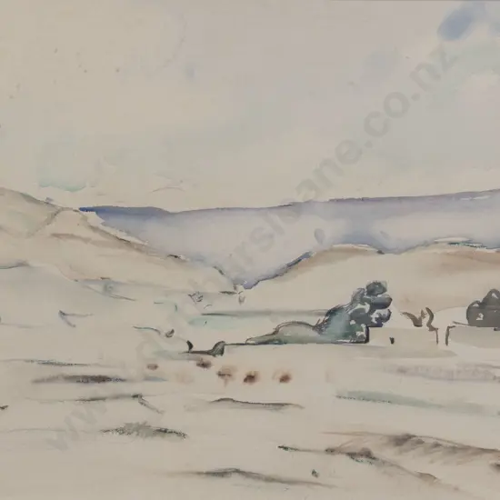 Owen Merton (1887 - 1931) - Desert Landscape