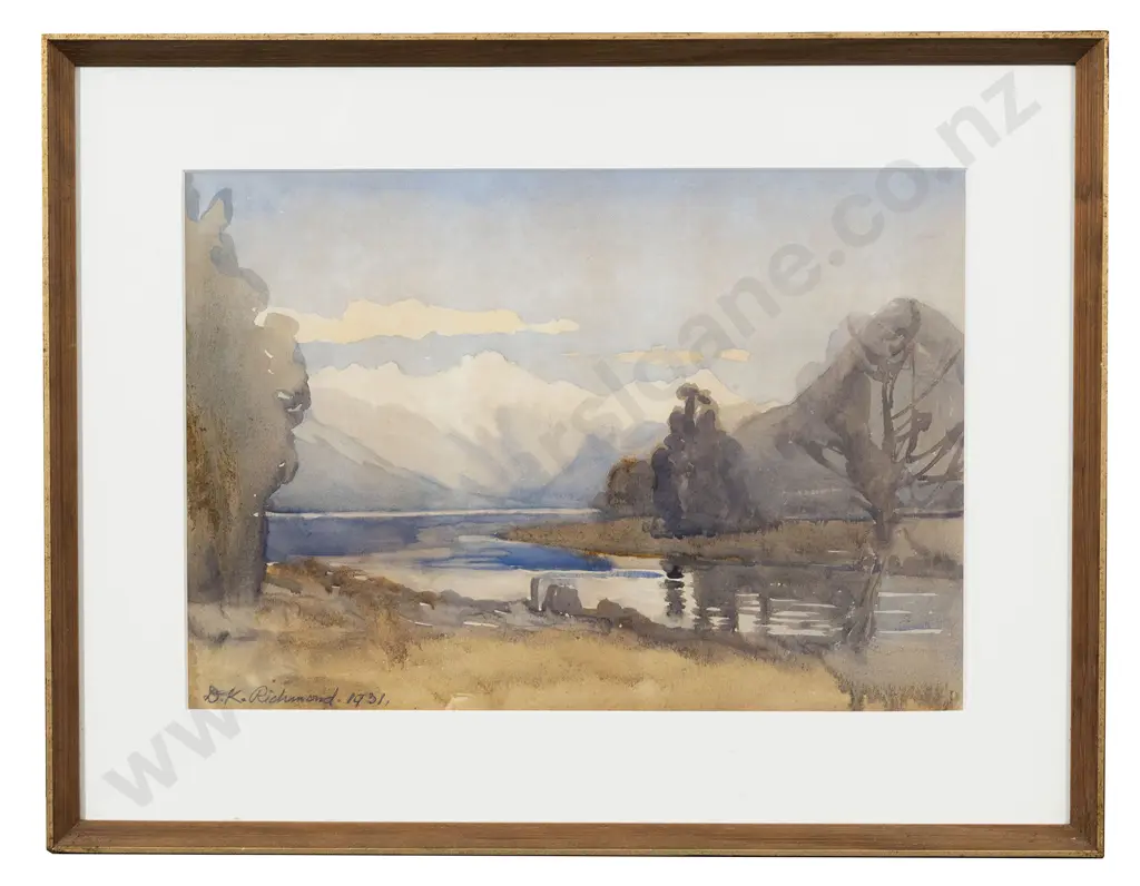 Dorothy Kate Richmond (1861 - 1935) - Lake Rotomahana Image 1++
