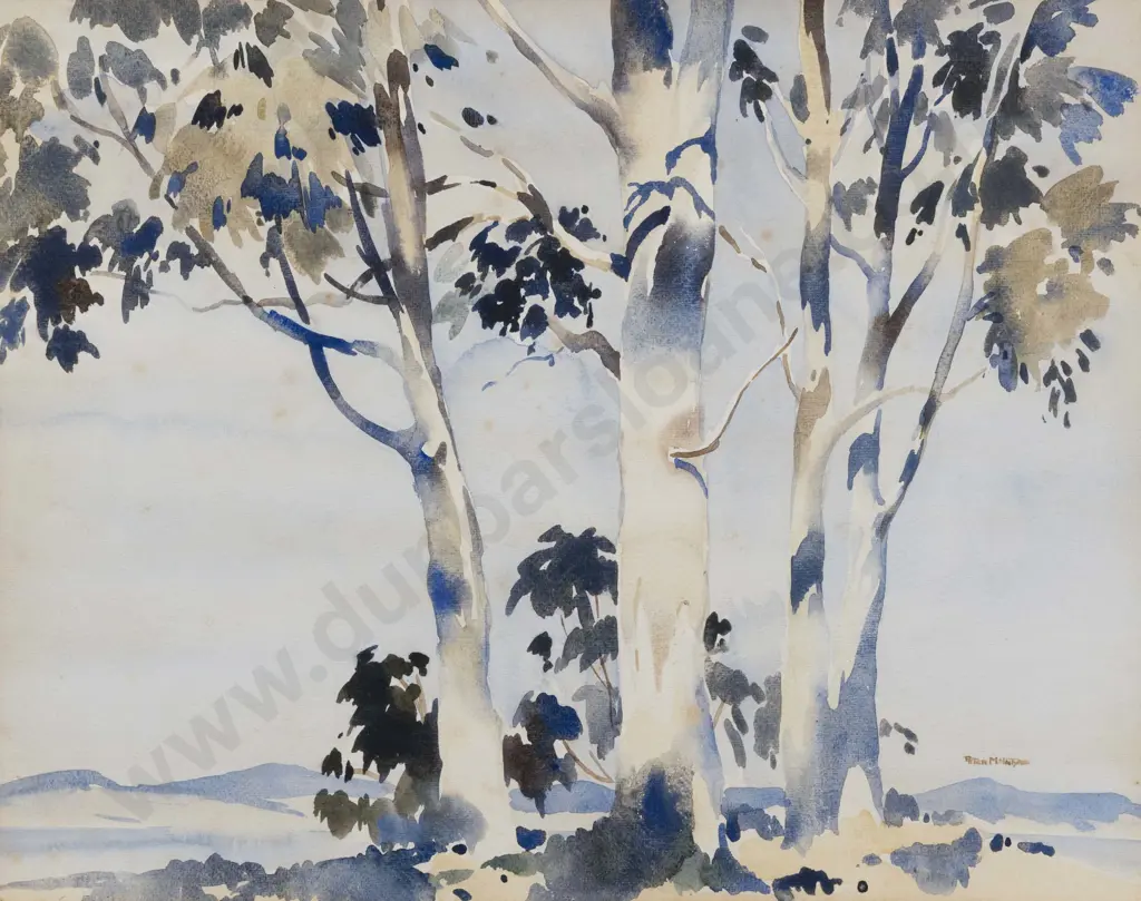 Peter McIntyre (1910 - 1995) - Untitled Landscape Image 1++