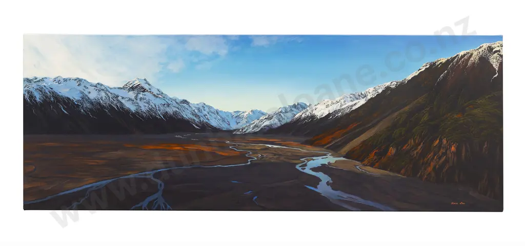 Ross Lee - Tasman Valley Mt Cook National Park Image 1++