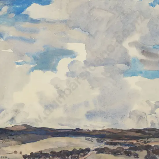 Maud Sherwood (1880 - 1956) - Untitled Landscape