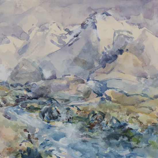 Olivia Spencer Bower (1905 - 1982) - The Kaikouras