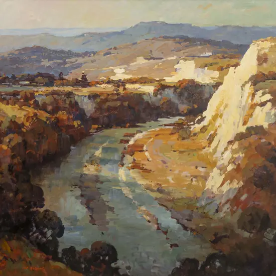Ion Brown (1942 - 2021) - Rangitikei River