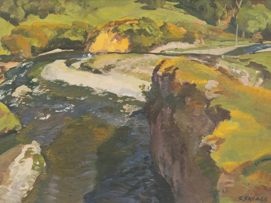 Cedric Savage (1901 - 1969) - Reikorangi Image 1++