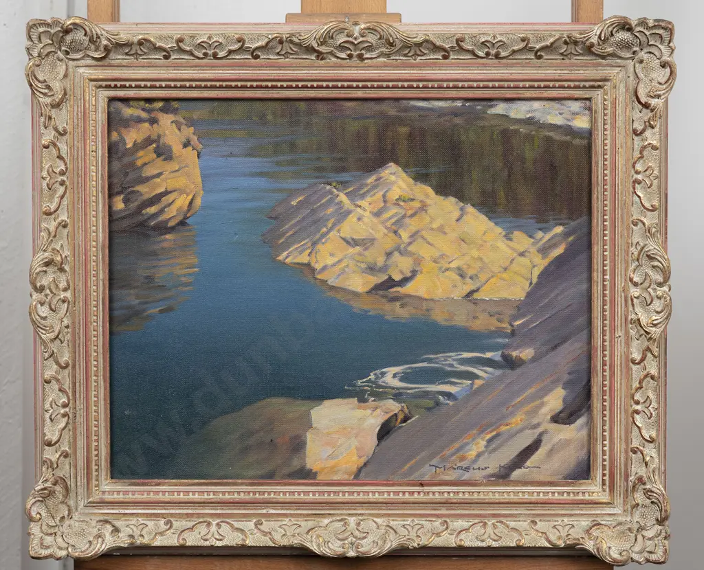 Marcus King (1891 - 1983) - Aorere River - Nelson Image 1++