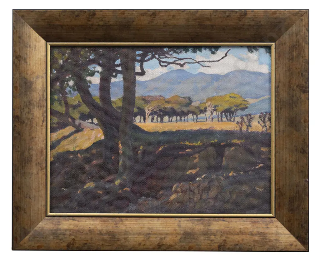 Marcus King (1891 - 1983) - Erosion - Waikanae Image 1++