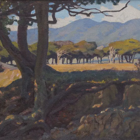 Marcus King (1891 - 1983) - Erosion - Waikanae