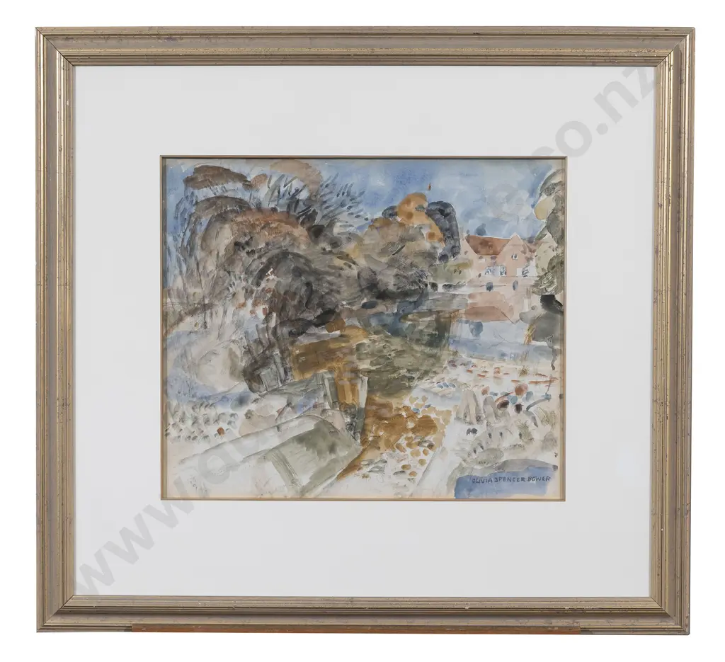 Olivia Spencer Bower (1905 - 1982) - Willy Lots Cottage - Suffolk England Image 1++